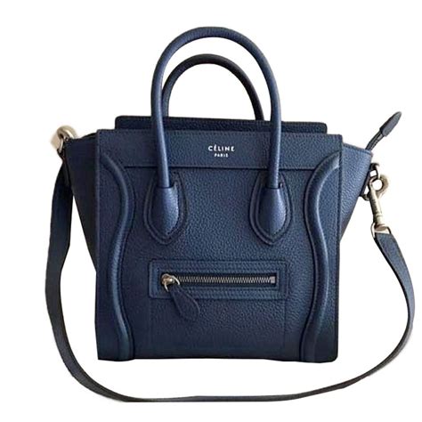 celine paris bag blue|where to purchase celine bags.